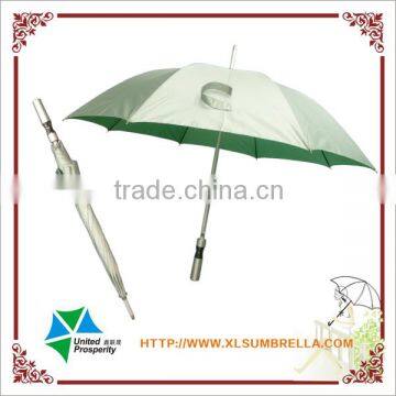 Straight auto open UV protection aluminum promotional umbrella