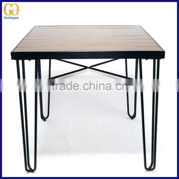 Modern Furniture General Use Restaurant Wooden Coffee Dining Table for sale