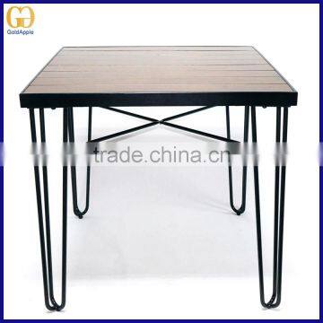 Modern Furniture General Use Restaurant Wooden Coffee Dining Table for Sale