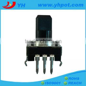 jiangsu 12mm of plastic shaft rotary encoder without swtich 3pin