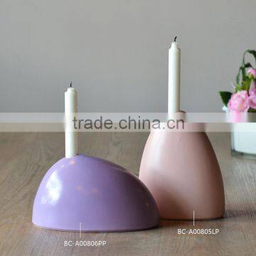 Unique Modern Polyresin candle holder for Home Decor