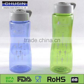 plastic sport water bottle with competitive price wholesale