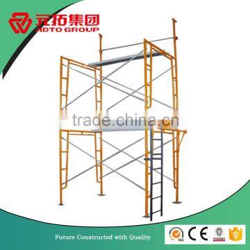 Heavy duty adjustable Powder Coated Box frame scaffolding system for Sale