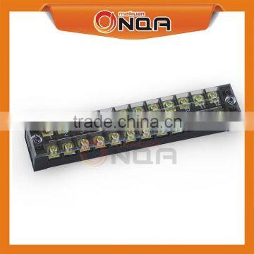 Cover Brass Plated TB TBC6012 Barrier Screw Terminal Block Connector