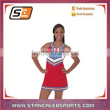 Stan Caleb Wholesale Plus Size Cheerleading Uniforms Custom Dress for Cheerleader Youth photo-3