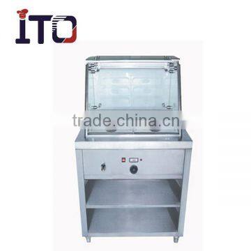 CJ-810 Hot selling full stand Commercial Hot Heating Bain Marie with cover