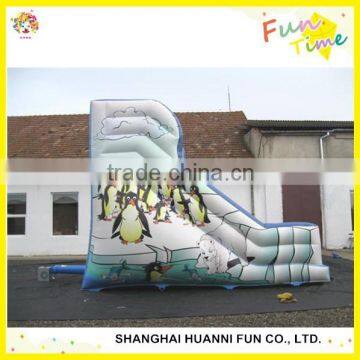 Customized PVC 0.55mm Kids Inflatable Water Slide With Pool Price photo-2