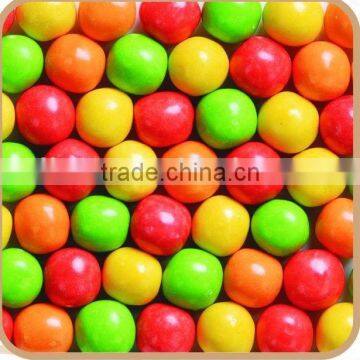 Round gum balls(colorful candy confectionery)