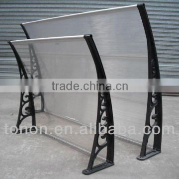 polycarbonate awning/ BRACKETS/ PC-H and PC-U connectors/pc hollow sheets