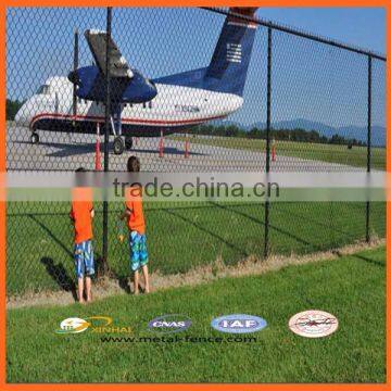 High Quality Plastic Chain Link Fence/PVC Coated Chain Link Fence/Hot-dipped and Electric Galvanized Chain Link Fence