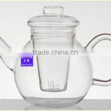 exquisite double-layer glass teapot