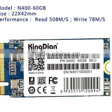 KingDian SATA III 6GB/s Internal NGFF M.2 60GB 64GB SSD 2242