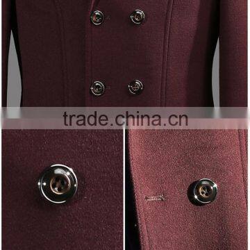 Double Breasted Blazer Wool Cashmere Coat Men Ropa Hombre Jacket Men's Wool Coat Winter Cheap Fleece Jacket photo-6