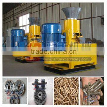 Widely applied China manufacturer biomass pelleting press leaf pellet machine