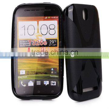 New Phone TPU Protective Skin Cover Case For HTC T326e One SV