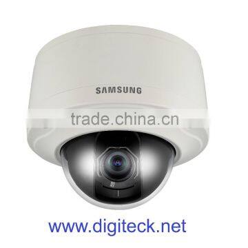 SS396 - SAMSUNG SNV-3082 4CIF WDR VANDAL-RESISTANT NETWORK POE IP DOME CCTV CAMERA DAY & NIGHT WEATHERPROOF IP66 3.9X VARIFOCAL