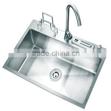 Single Basin SUS 304 Stainless Steel Sinks