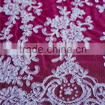 Jacquard Nylon Spandex Lace Fabric