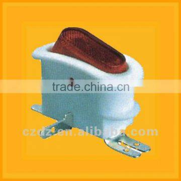 White Triad Electrical Rocker Switch,square Amount Panel 2pin Rocker Switch