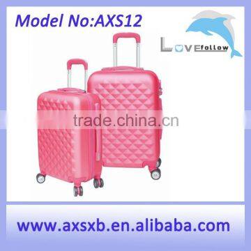 ABS zipper travel trolley luggage bag for sale