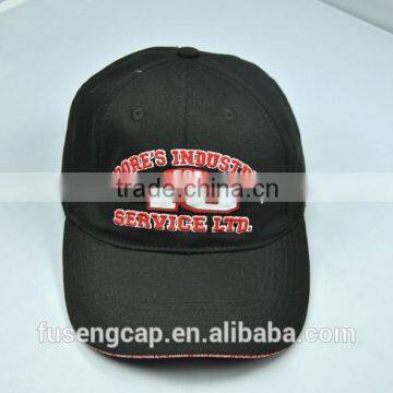Custom 100% Cotton 6 Panel Baseball Caps Hats With 3D Embroidery Logo photo-6