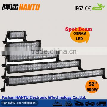 DC12v 24v LED light bar, 4D led light bar, 60w 100w 200W 300W 500W Side bracket double row car light barMODEL: HT-19500 4D