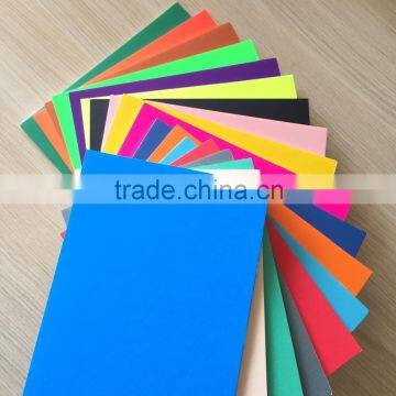 China manufacturer colorful printing foam board with paper cover