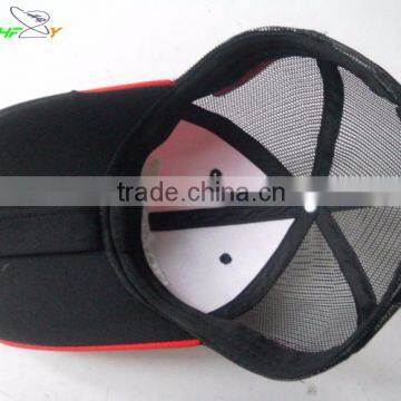 High Quality and Cheap Curved Brim 6 Panel Custom Embroidery Logo Mesh Trucker Cap Racing Cap photo-2