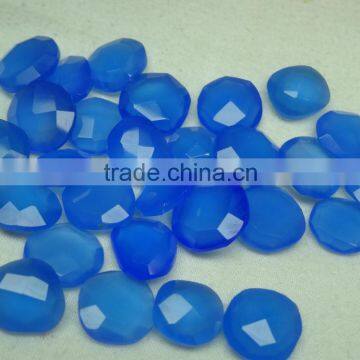 Chalcedony Irregular shape briolette cut Gemstone
