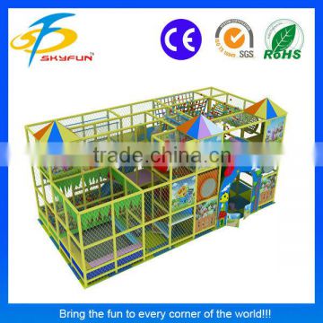 New style child' indoor naughty castle for children's playground