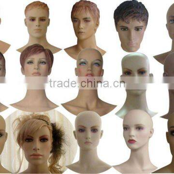 fiberglass mannequin head