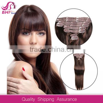 wholesale price high quality clip in hair extensions for african american