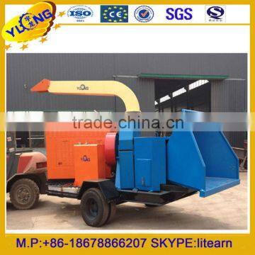 mobile wood chipping shredder machine10-20t/h