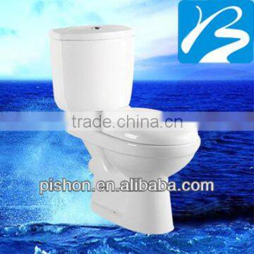 Western Style floor mounted s-trap water closet