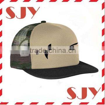 2016 New Arrival Flat Brim Custom Camo Mesh Snapback Hats photo-2