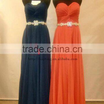 Backless Chiffon Sleeveless Birthday Dresses for Girls