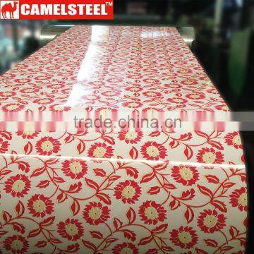 Beautiful Decorative Pattern Prepainted Galvanized Steel Coil photo-5
