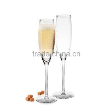 Handmade champagne flutes