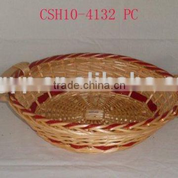 new style of willow tray basket