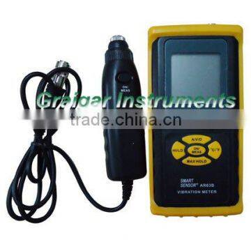 AR63B Digital Vibration Sensor Meter Handheld Portable