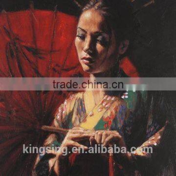 Oil Painting of People Yiwu Oil Painting photo-4