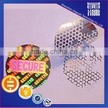 Disposable Sticker One off VOID Secure 3D Laser Hologram Labels photo-2