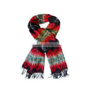 2014 Hot selling Girl's loop chevron infinity scarf