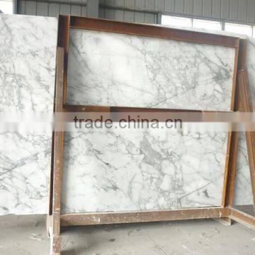 Natural China Big flower white Marble stone tile slab riser