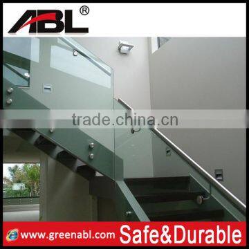 stairs railing stainless steel handrail accessories glass holder