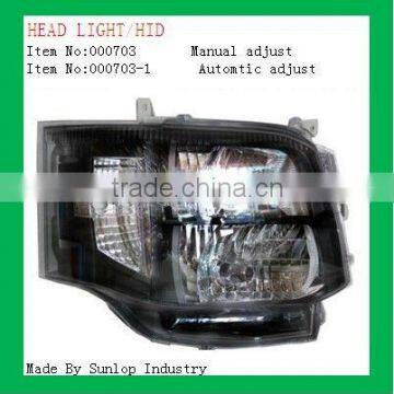 toyota spare parts #000703 Toyota hiace HID Head Light hiace headlamp headlight for hiace