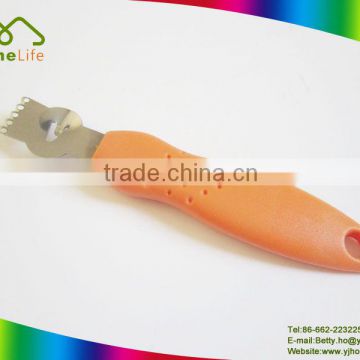 Hot sale PP Colorful Handle stainless steel lemon peeler