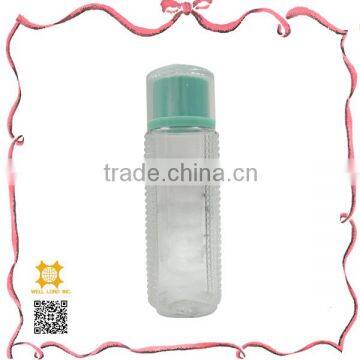 Travel use durable fancy cylinder 60 ml liquid container