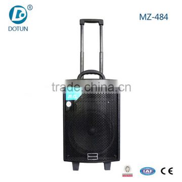 Classic bluetooth amplifier with remote wireless mic battery MZ-484