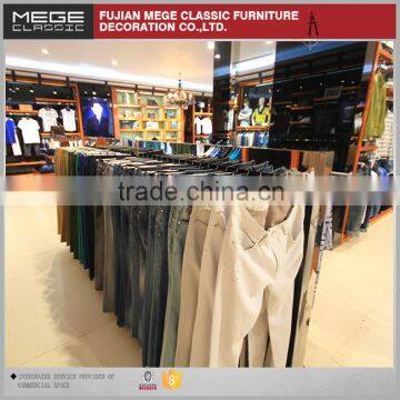 Metal Hanging Garment Store Display Stands